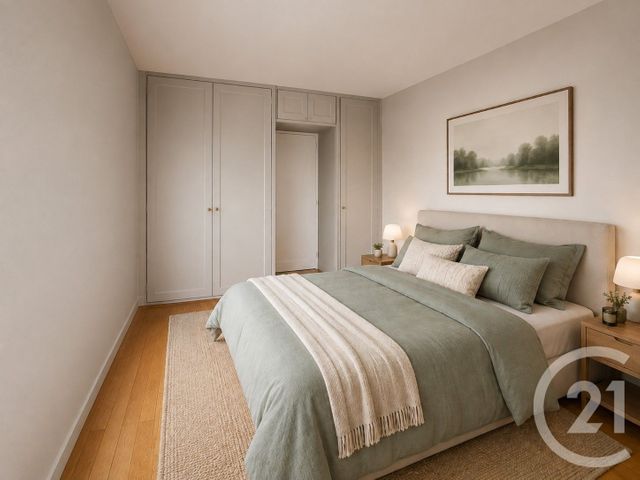 Appartement F2 à vendre - 2 pièces - 57.64 m2 - COURBEVOIE - 92 - ILE-DE-FRANCE - Century 21 Conseil Immobilier