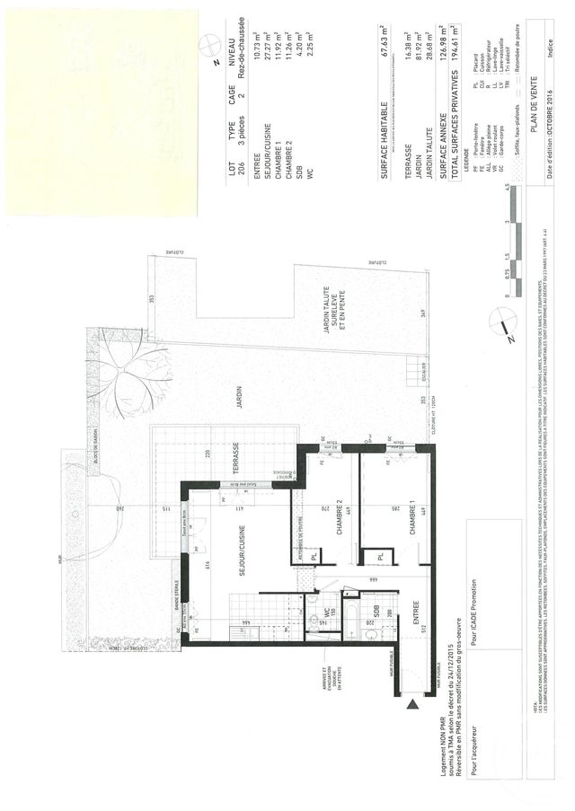 Appartement F3 à louer - 3 pièces - 67.63 m2 - RUEIL MALMAISON - 92 - ILE-DE-FRANCE - Century 21 Conseil Immobilier